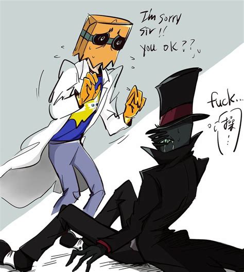 He is also the secondary antagonist of the Cartoon Network multiverse. . Black hat x flug